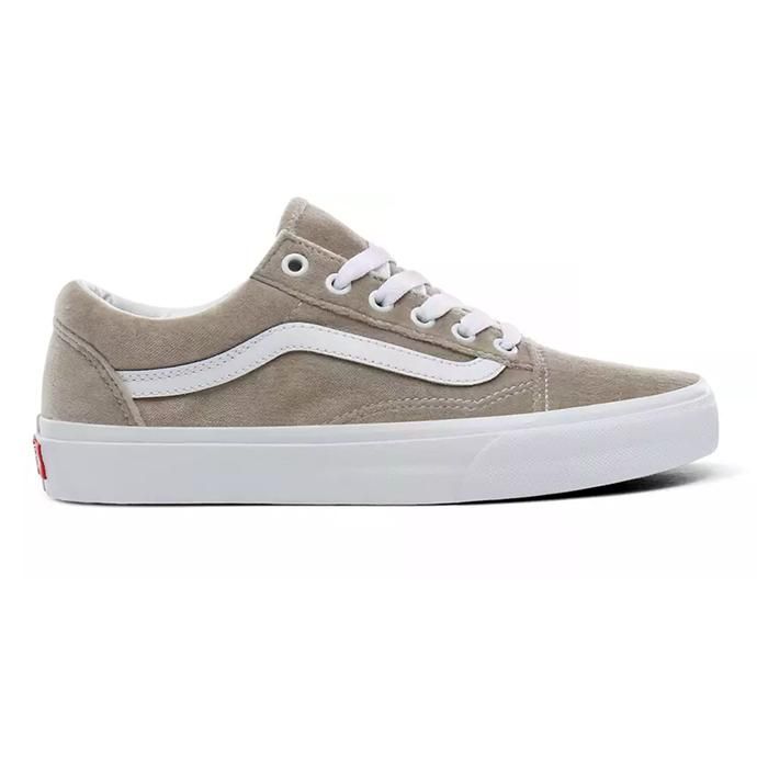 147294334 VANS / Velvet Old Skool - Gray ヴァンズ ベルベットオールドスクール ベージュ VN0A4BV5TCH<img class='new_mark_img2' src='//img.shop-pro.jp/img/new/icons47.gif' style='border:none;display:inline;margin:0px;padding:0px;width:auto;' /> 02
