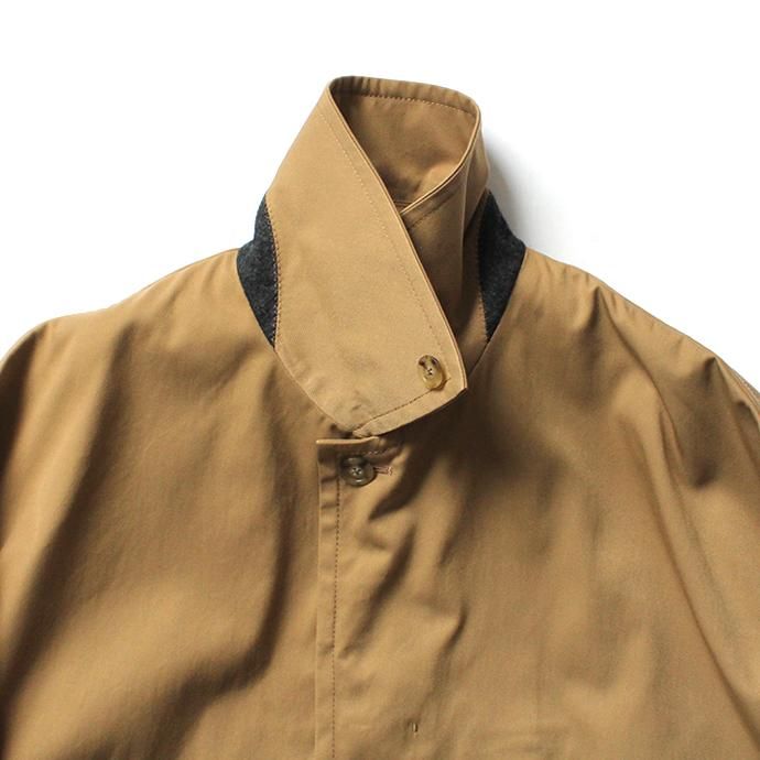 147569974 STILL BY HAND / CO0294 ナイロン素材 ステンカラーコート - Beige 02