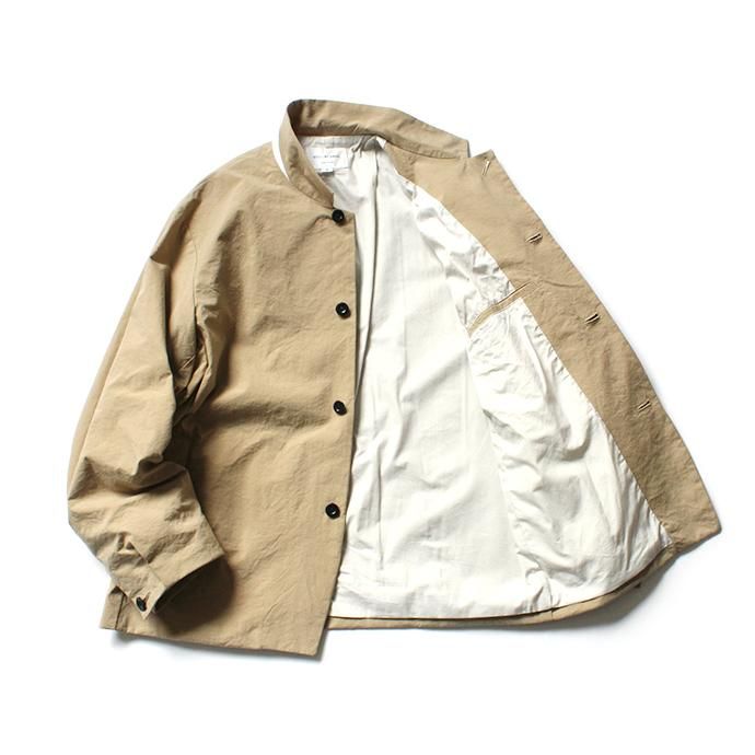 147865468 STILL BY HAND / JK0194 ナイロン素材セットアップジャケット - Beige 02
