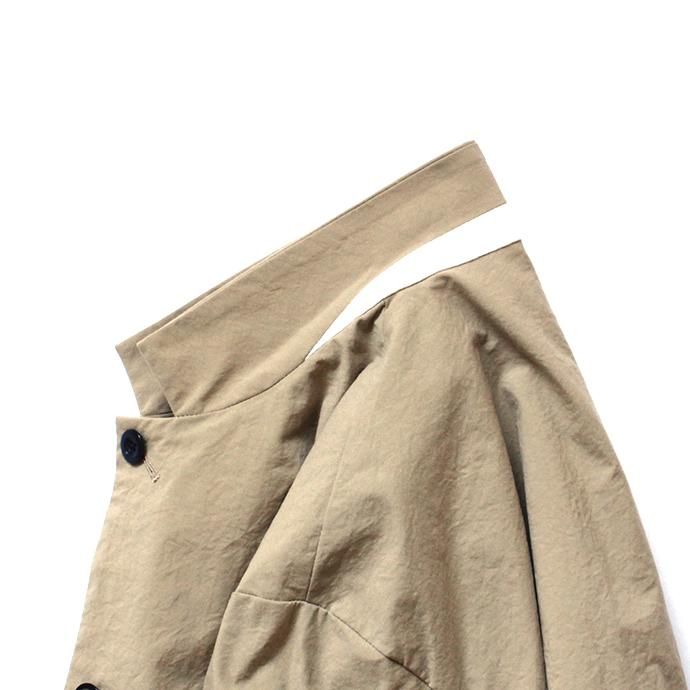 147865468 STILL BY HAND / JK0194 ナイロン素材セットアップジャケット - Beige 02