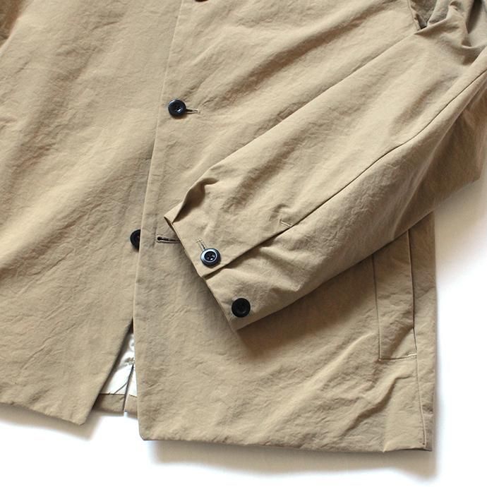 147865468 STILL BY HAND / JK0194 ナイロン素材セットアップジャケット - Beige 02
