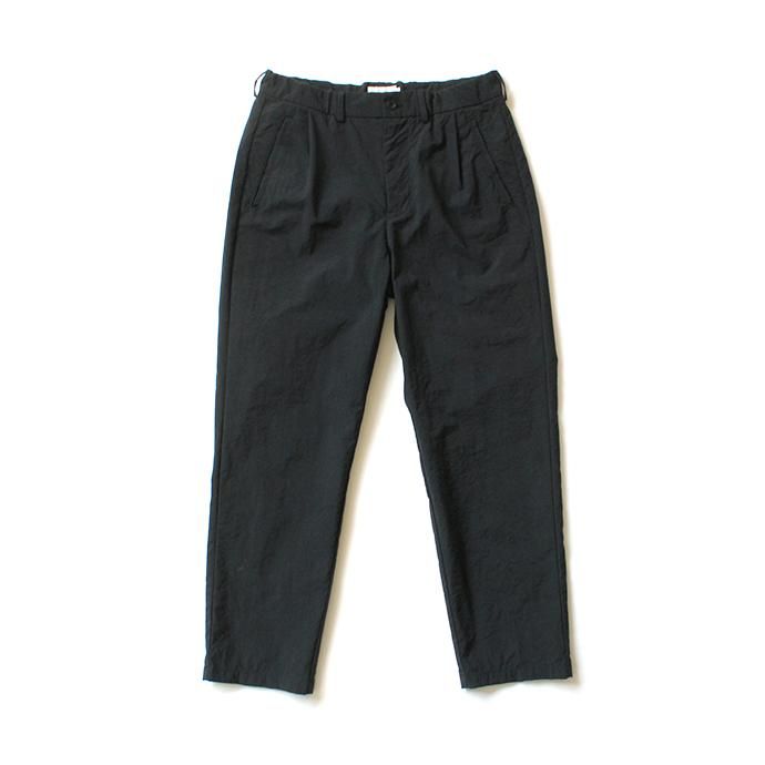 147865949 STILL BY HAND / PT0694 ナイロン素材セットアップパンツ - Black 01