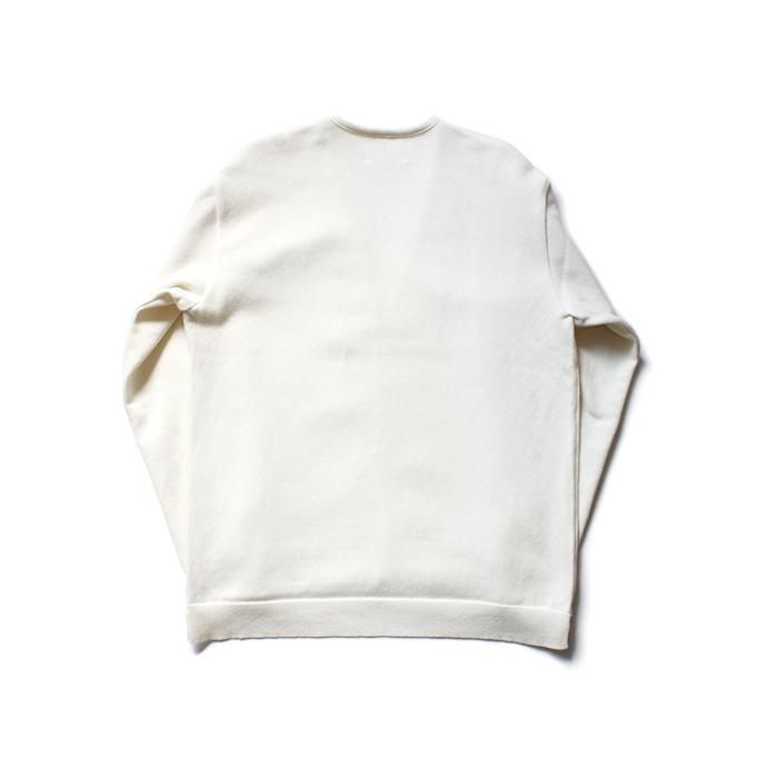 147865980 STILL BY HAND / KN0894 カシミア混ボタンレスカーディガン - Off White 02