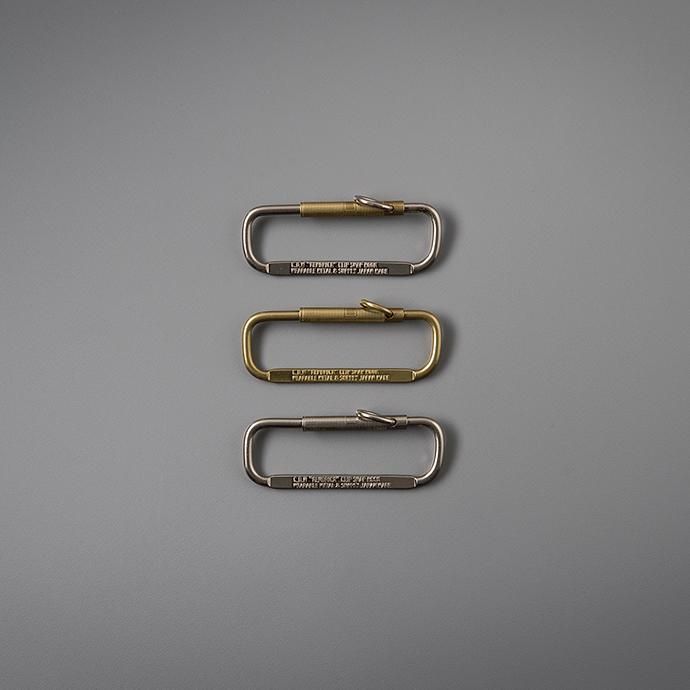 147880931 CANDY DESIGN & WORKS / Kendric CK-18 キーリング - Nickel/Brass 02