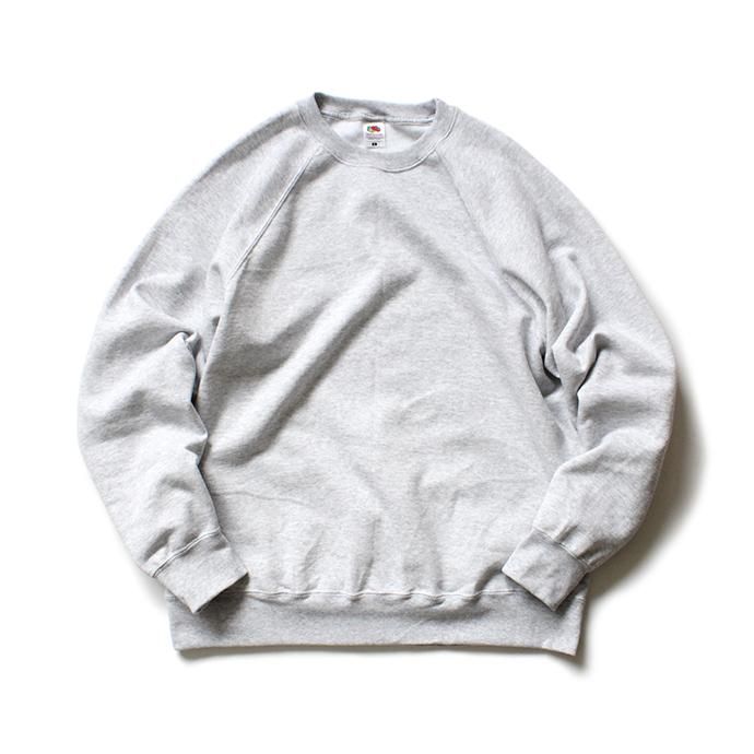 147902543 Fruit of the Loom Europe / Classic Raglan Sweat - Heather Grey 01