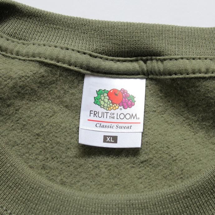 147902637 Fruit of the Loom Europe / Classic Raglan Sweat - Classic Olive 02
