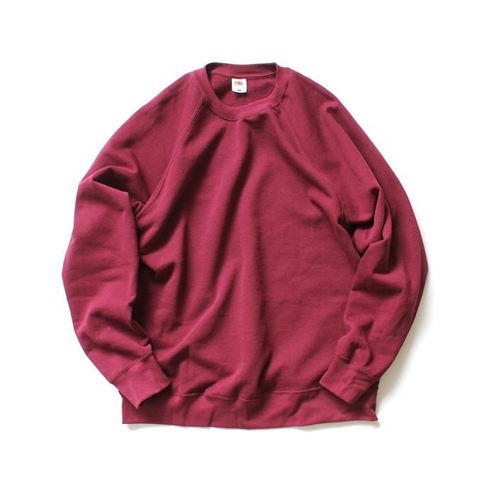 147902713 Fruit of the Loom Europe / Classic Raglan Sweat - Burgundy<img class='new_mark_img2' src='//img.shop-pro.jp/img/new/icons47.gif' style='border:none;display:inline;margin:0px;padding:0px;width:auto;' /> 01