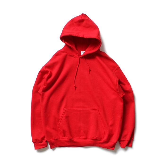 148009597 GILDAN / 18500 8.0oz Heavy Blend Hooded Sweatshirt プルオーバーパーカー - Red 01
