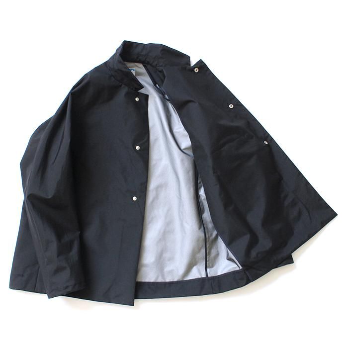 148202975 Powderhorn Mountaineering / P.H. M.COAT SHORT 3Lナイロンシェル ショートコート PH20SS-002 - Black<img class='new_mark_img2' src='//img.shop-pro.jp/img/new/icons47.gif' style='border:none;display:inline;margin:0px;padding:0px;width:auto;' /> 02