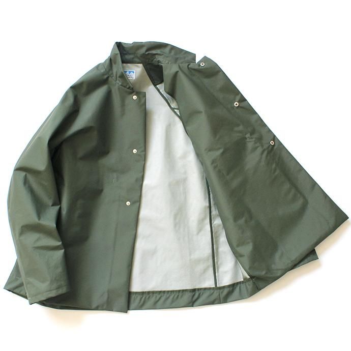 148203672 Powderhorn Mountaineering / P.H. M.COAT SHORT 3Lナイロンシェル ショートコート PH20SS-002 - Olive 02
