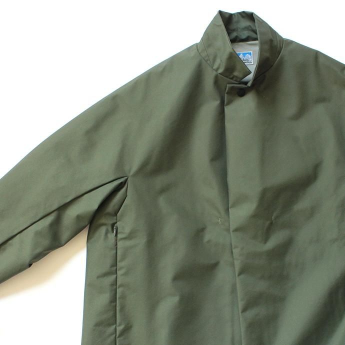 148203672 Powderhorn Mountaineering / P.H. M.COAT SHORT 3Lナイロンシェル ショートコート PH20SS-002 - Olive 02