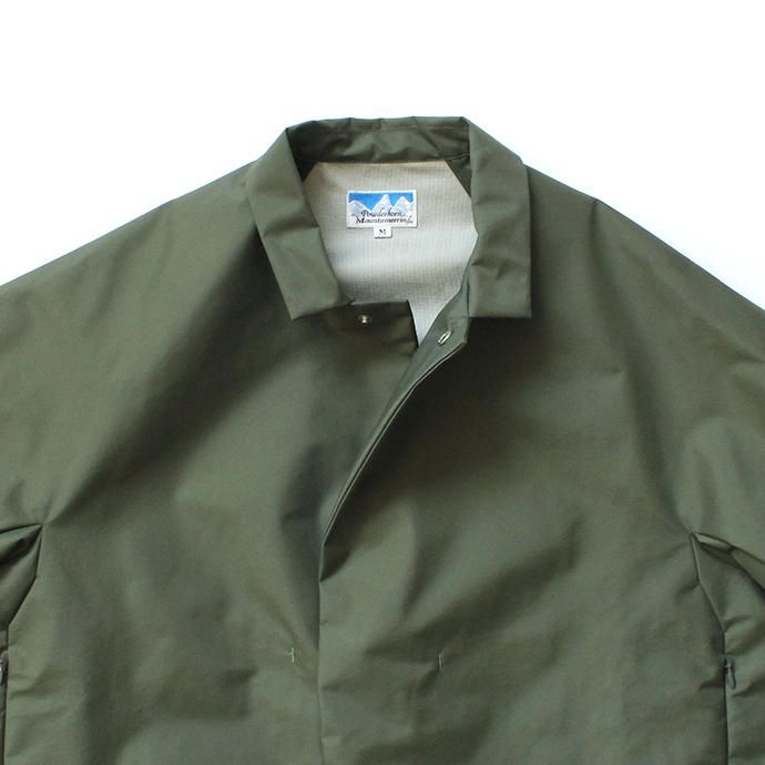 148203672 Powderhorn Mountaineering / P.H. M.COAT SHORT 3Lナイロンシェル ショートコート PH20SS-002 - Olive 02