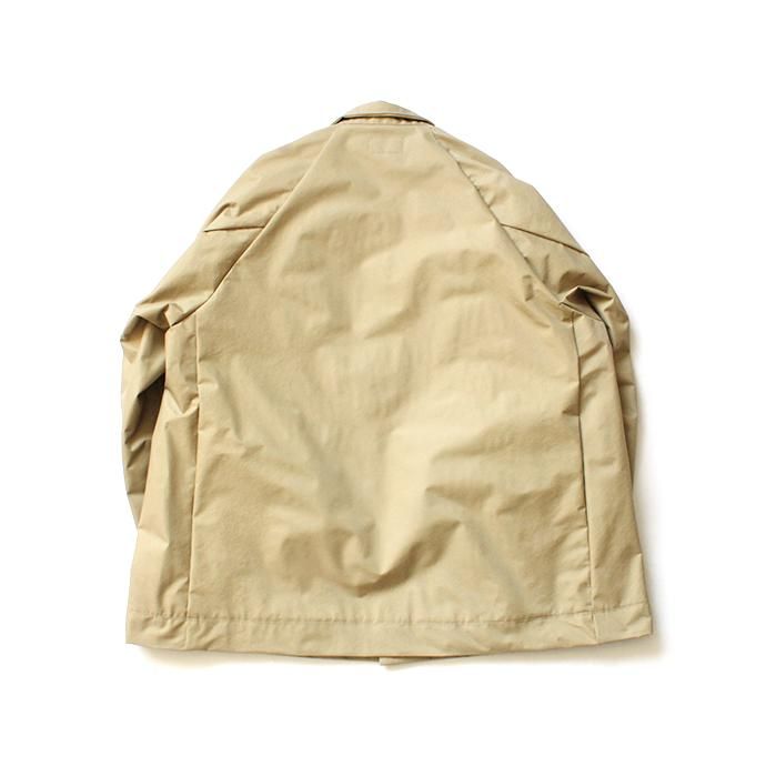 148203692 Powderhorn Mountaineering / P.H. M.COAT SHORT 3Lナイロンシェル ショートコート PH20SS-002 - Beige 02