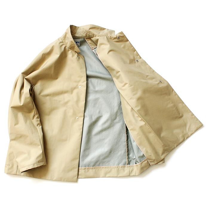 148203692 Powderhorn Mountaineering / P.H. M.COAT SHORT 3Lナイロンシェル ショートコート PH20SS-002 - Beige 02