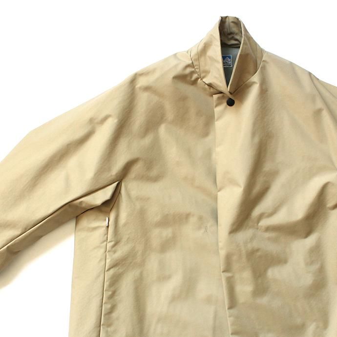 148203692 Powderhorn Mountaineering / P.H. M.COAT SHORT 3Lナイロンシェル ショートコート PH20SS-002 - Beige 02