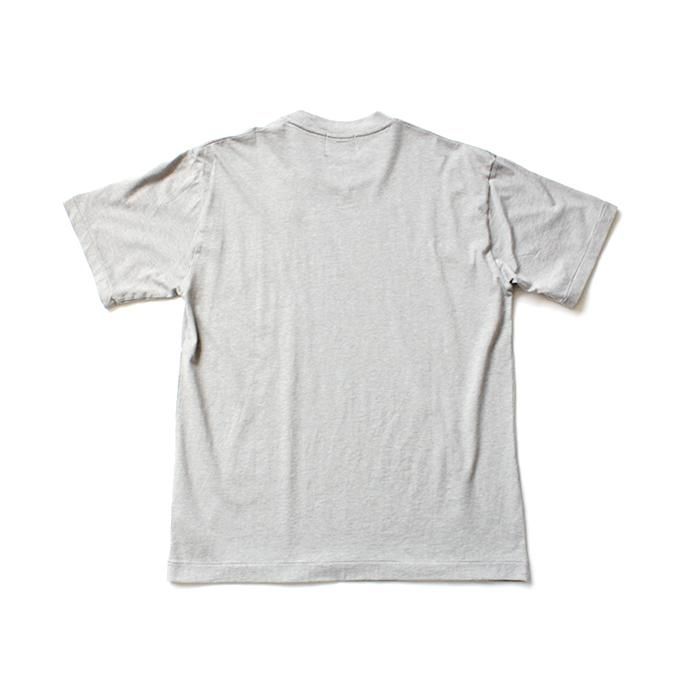 148227294 blurhms ROOTSTOCK / Silk Cotton Jersey Circle-Neck BHS-RKSS17013-20S - H.Grey 02
