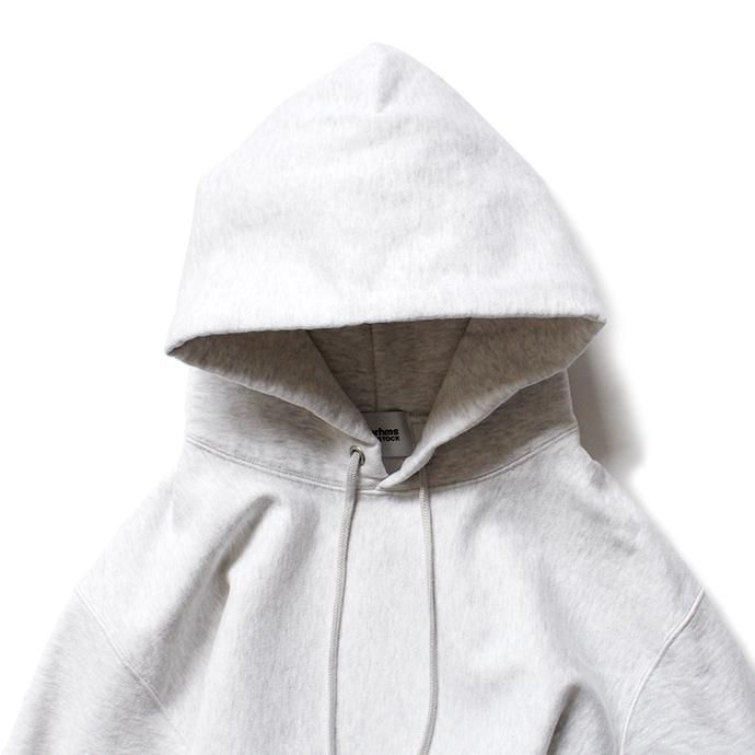 148259578 blurhms ROOTSTOCK / Soft & Hard Sweat Hoodie P/O - White Heather BHS-RKAW19010-20S 02