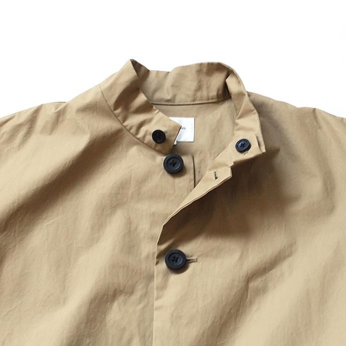 148438494 STILL BY HAND / CO02201 スタンドカラーコート - Beige 02