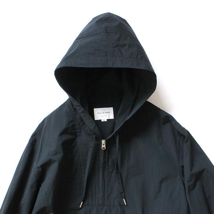 148438767 STILL BY HAND / BL03201 アノラックパーカー - Black 02