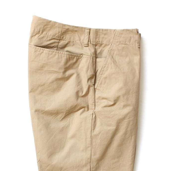 148439186 STILL BY HAND / PT04201 センタープレススラックス - Beige 02