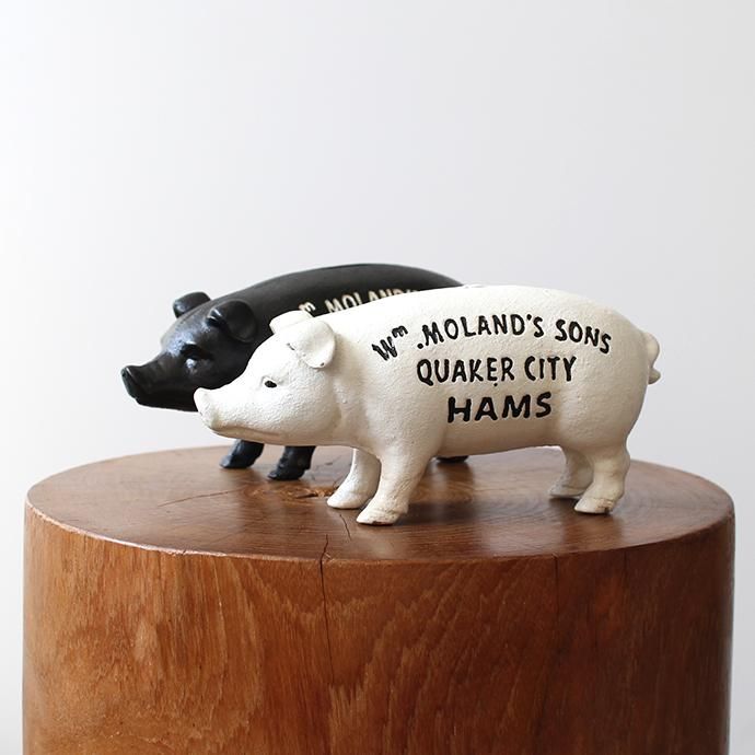 148451872 Hams Standing Pig Bank - White ハムズスタンディングピッグバンク<img class='new_mark_img2' src='//img.shop-pro.jp/img/new/icons47.gif' style='border:none;display:inline;margin:0px;padding:0px;width:auto;' /> 02