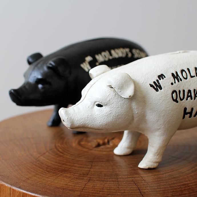 148451872 Hams Standing Pig Bank - White ハムズスタンディングピッグバンク<img class='new_mark_img2' src='//img.shop-pro.jp/img/new/icons47.gif' style='border:none;display:inline;margin:0px;padding:0px;width:auto;' /> 02