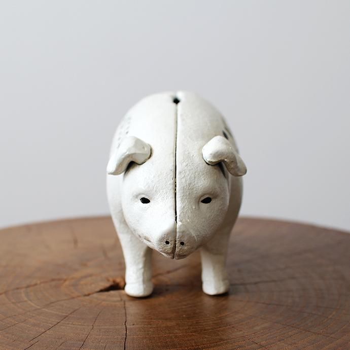 148451872 Hams Standing Pig Bank - White ハムズスタンディングピッグバンク<img class='new_mark_img2' src='//img.shop-pro.jp/img/new/icons47.gif' style='border:none;display:inline;margin:0px;padding:0px;width:auto;' /> 02