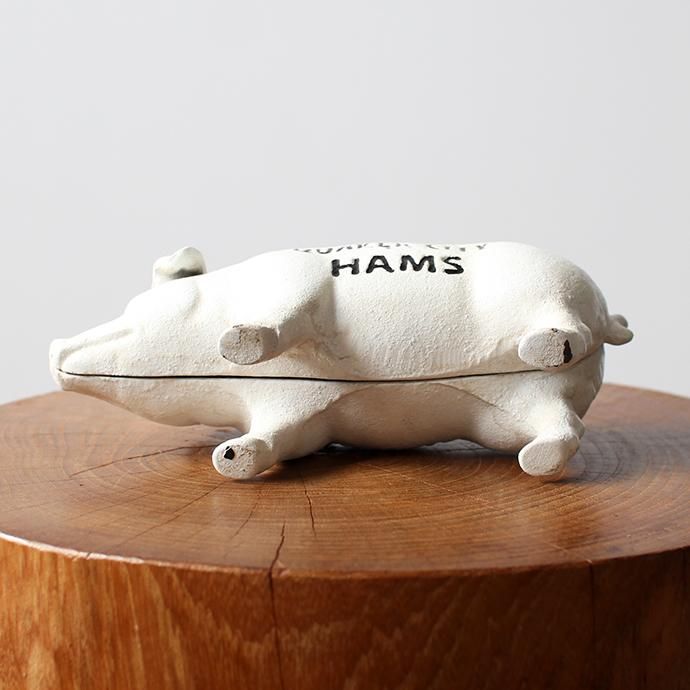 148451872 Hams Standing Pig Bank - White ハムズスタンディングピッグバンク<img class='new_mark_img2' src='//img.shop-pro.jp/img/new/icons47.gif' style='border:none;display:inline;margin:0px;padding:0px;width:auto;' /> 02