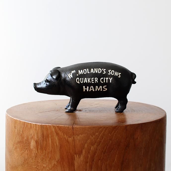 148451902 Hams Standing Pig Bank - Black ハムズスタンディングピッグバンク<img class='new_mark_img2' src='//img.shop-pro.jp/img/new/icons47.gif' style='border:none;display:inline;margin:0px;padding:0px;width:auto;' /> 01