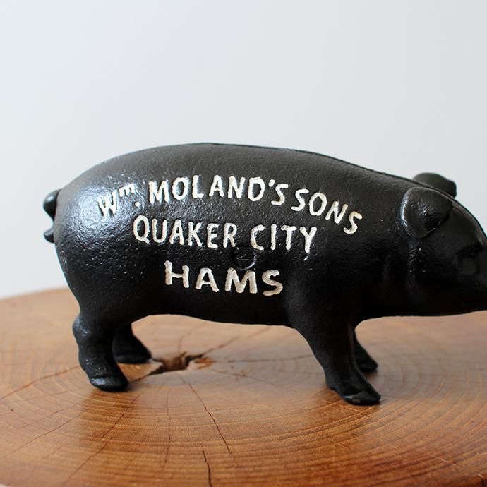 148451902 Hams Standing Pig Bank - Black ハムズスタンディングピッグバンク<img class='new_mark_img2' src='//img.shop-pro.jp/img/new/icons47.gif' style='border:none;display:inline;margin:0px;padding:0px;width:auto;' /> 02