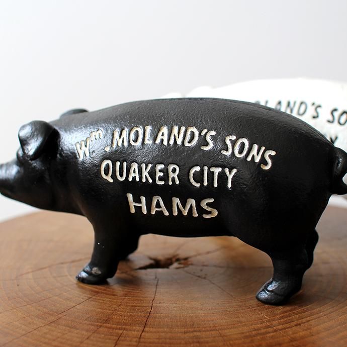 148451902 Hams Standing Pig Bank - Black ハムズスタンディングピッグバンク<img class='new_mark_img2' src='//img.shop-pro.jp/img/new/icons47.gif' style='border:none;display:inline;margin:0px;padding:0px;width:auto;' /> 02