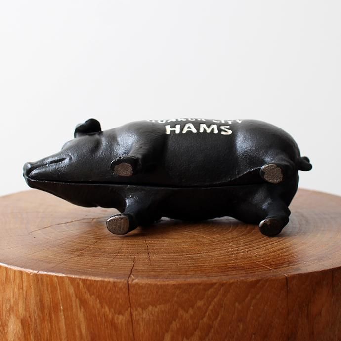 148451902 Hams Standing Pig Bank - Black ハムズスタンディングピッグバンク<img class='new_mark_img2' src='//img.shop-pro.jp/img/new/icons47.gif' style='border:none;display:inline;margin:0px;padding:0px;width:auto;' /> 02