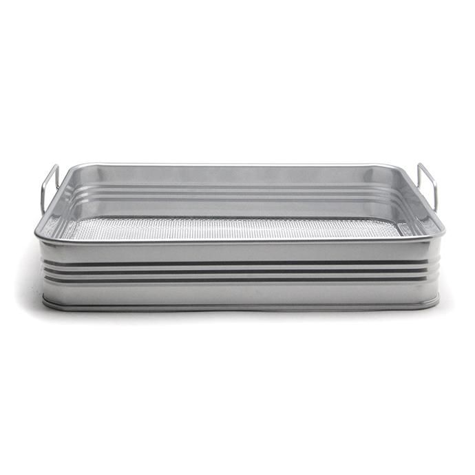 148543609 Stack Metal Tray - Silver スタックメタルトレイ シルバー 01