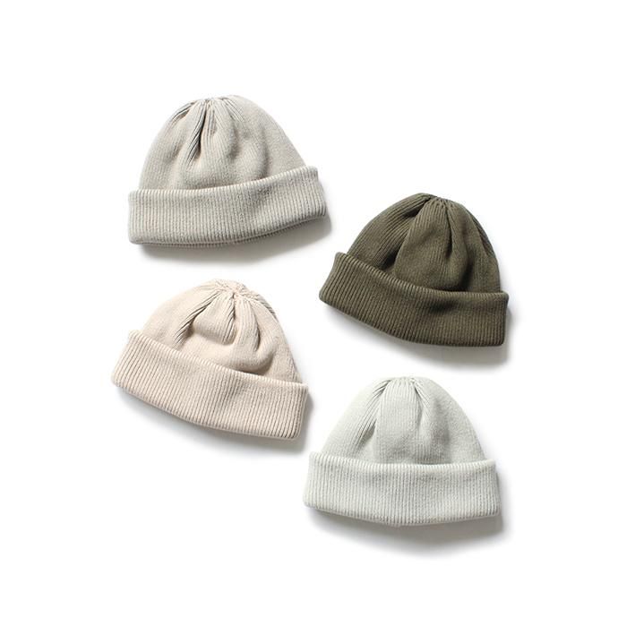 148567424 crepuscule / knit cap 2001-011 Beige ニットキャップ ベージュ 02