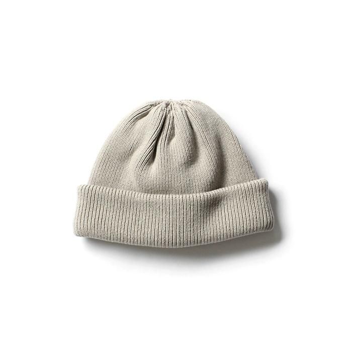 148567459 crepuscule / knit cap 2001-011 L.Gray ニットキャップ ライトグレー 01