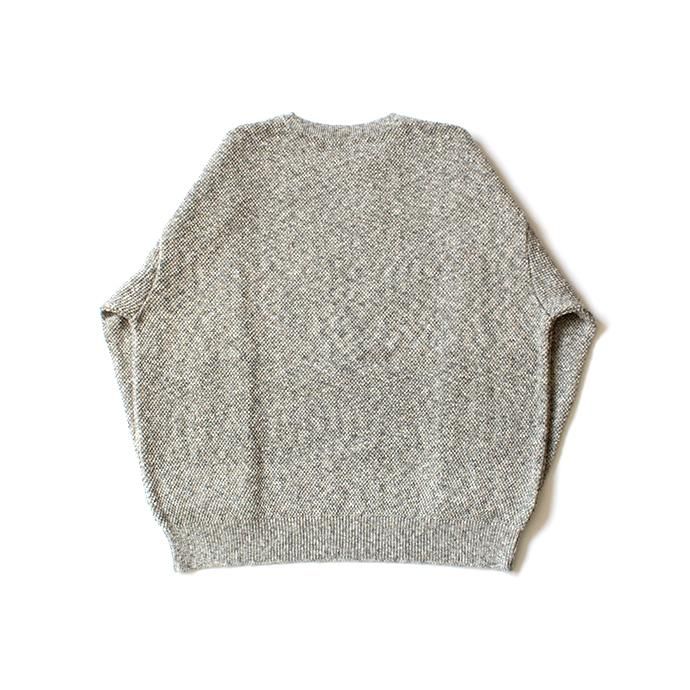 148584573 crepuscule / MULTICOLOR KANOKO 2001-003 Beige マルチカラー鹿の子編みプルオーバー 02