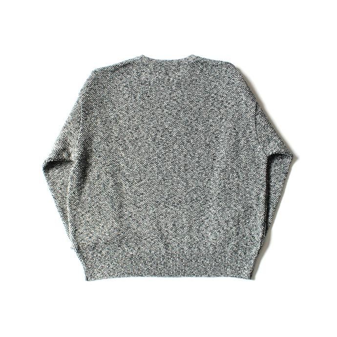 148584598 crepuscule / MULTICOLOR KANOKO 2001-003 D.Gray マルチカラー鹿の子編みプルオーバー 02