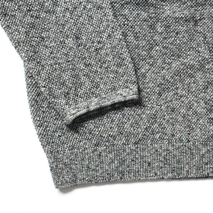 148584598 crepuscule / MULTICOLOR KANOKO 2001-003 D.Gray マルチカラー鹿の子編みプルオーバー 02