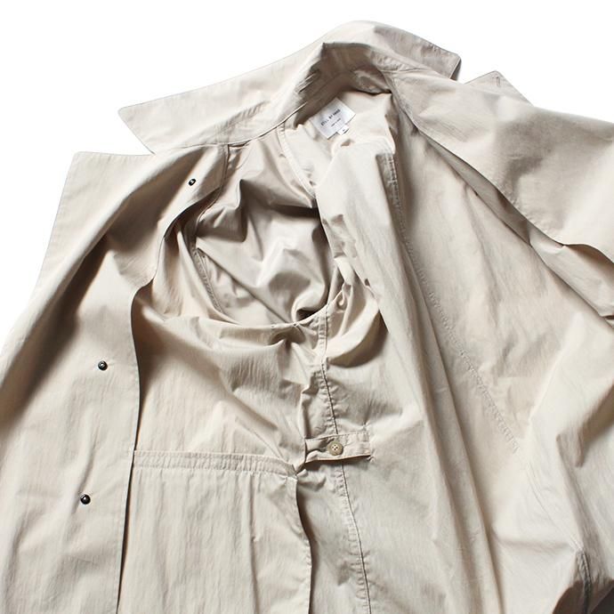 148921106 STILL BY HAND / CO01201 コットン/ナイロン セミダブルトレンチコート - Beige 02