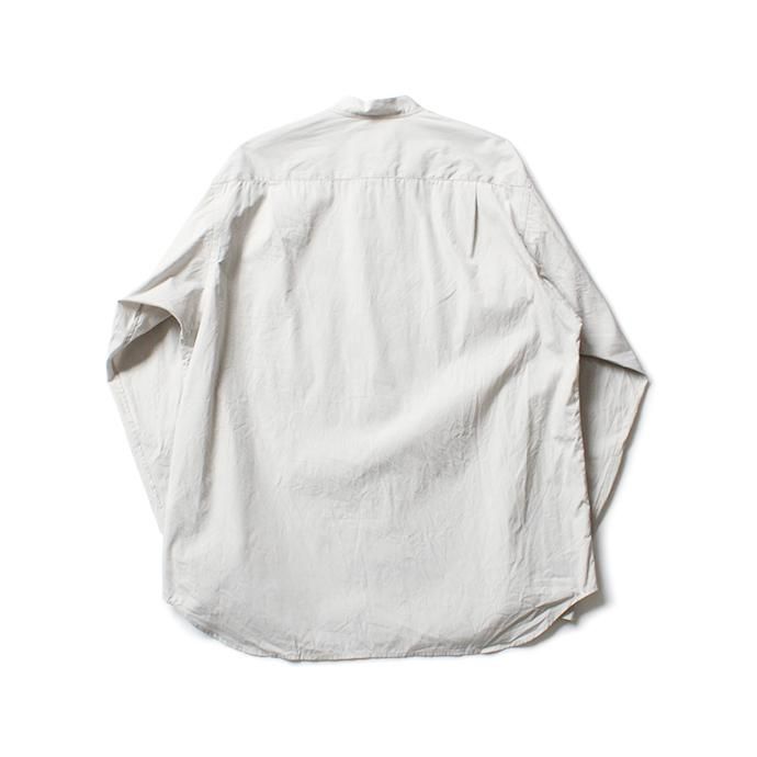 148986858 STILL BY HAND / SH04201 バンドカラーシャツ - Light Grey<img class='new_mark_img2' src='//img.shop-pro.jp/img/new/icons47.gif' style='border:none;display:inline;margin:0px;padding:0px;width:auto;' /> 02