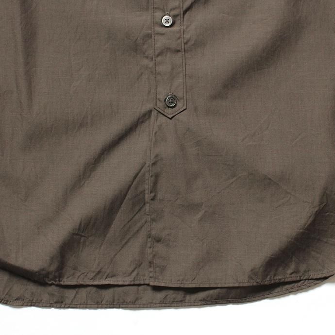 148986872 STILL BY HAND / SH04201 バンドカラーシャツ - Brown 02