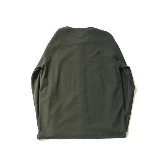 148999255 STILL BY HAND / CS05201 アムンゼンクルーネックカーディガン - Olive<img class='new_mark_img2' src='//img.shop-pro.jp/img/new/icons47.gif' style='border:none;display:inline;margin:0px;padding:0px;width:auto;' /> 02