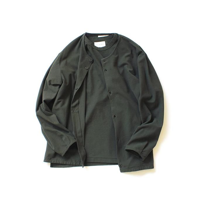 148999255 STILL BY HAND / CS05201 アムンゼンクルーネックカーディガン - Olive<img class='new_mark_img2' src='//img.shop-pro.jp/img/new/icons47.gif' style='border:none;display:inline;margin:0px;padding:0px;width:auto;' /> 02