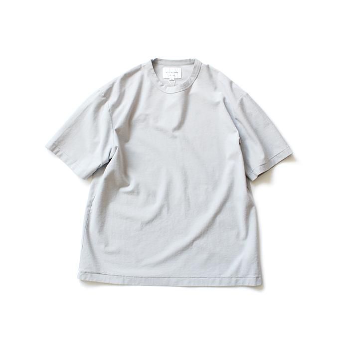 148999310 STILL BY HAND / CS06201 アムンゼンクルーネックTシャツ - Light Grey 01