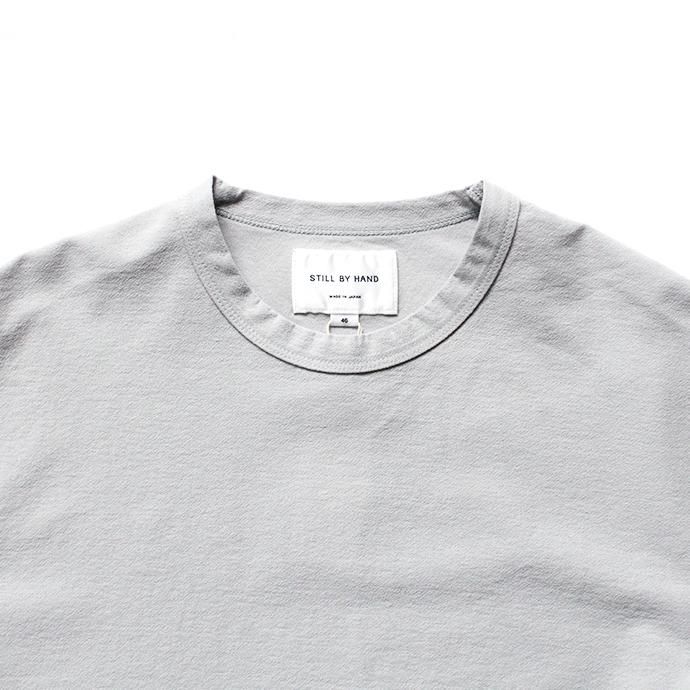 148999310 STILL BY HAND / CS06201 アムンゼンクルーネックTシャツ - Light Grey 02