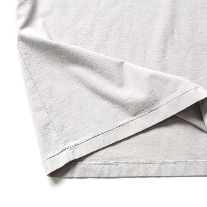 148999310 STILL BY HAND / CS06201 アムンゼンクルーネックTシャツ - Light Grey 02