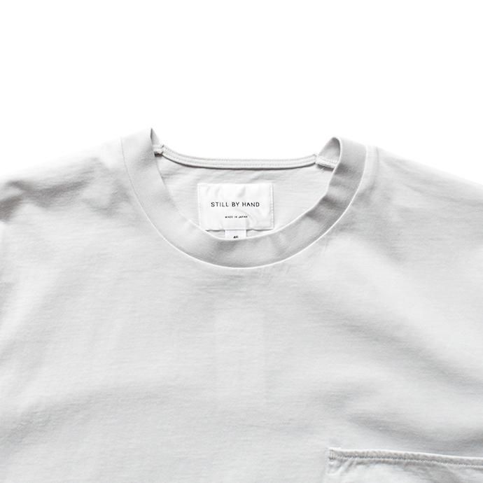 149003946 STILL BY HAND / CS02201 ビッグポケット長袖カットソー - Light Grey 02