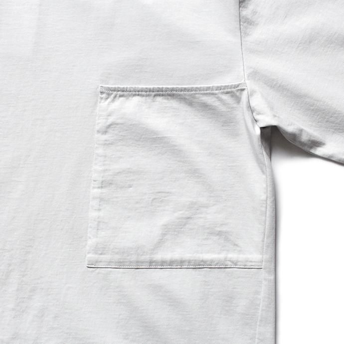 149003946 STILL BY HAND / CS02201 ビッグポケット長袖カットソー - Light Grey 02