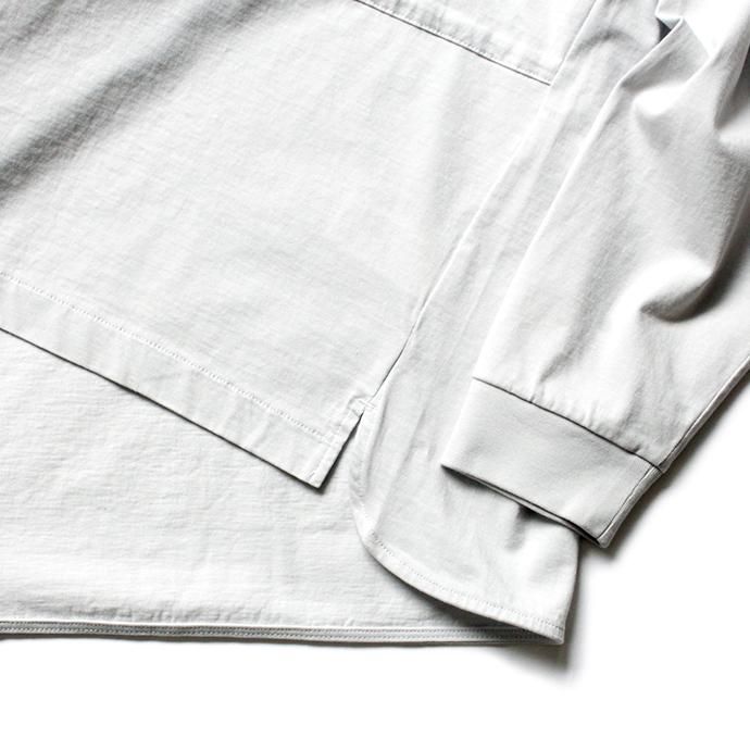 149003946 STILL BY HAND / CS02201 ビッグポケット長袖カットソー - Light Grey 02