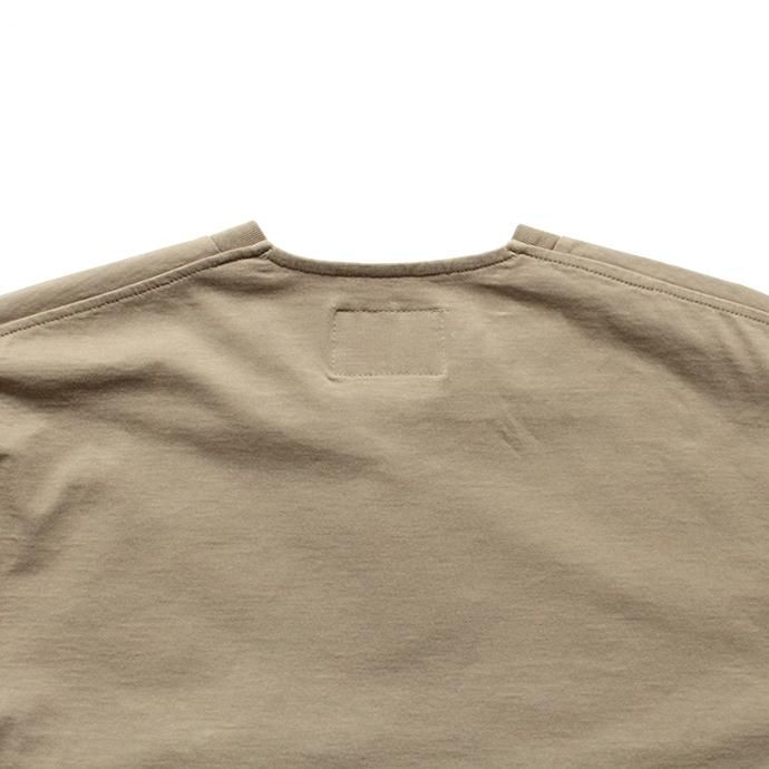 149003981 STILL BY HAND / CS02201 ビッグポケット長袖カットソー - Beige 02